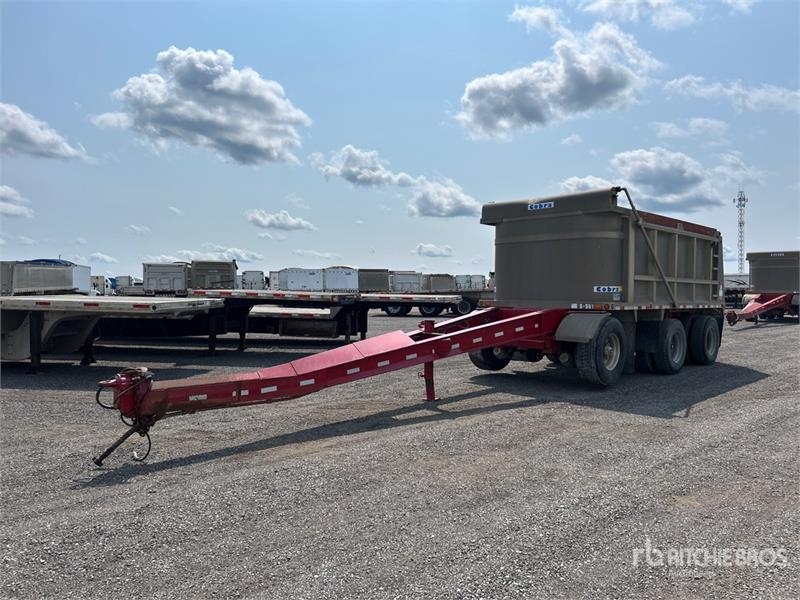 Cobra 17 ft Tri/A Pup Dump Trailer
