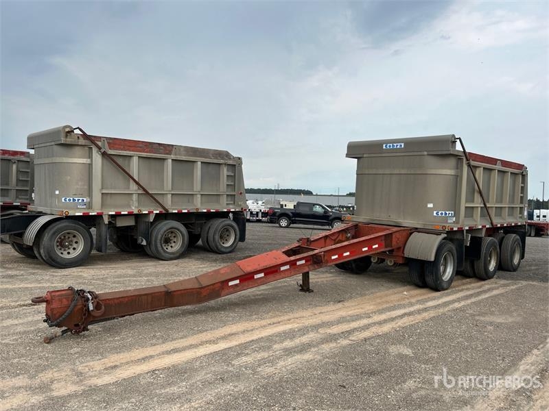 Cobra 17 ft Tri/A Pup Dump Trailer