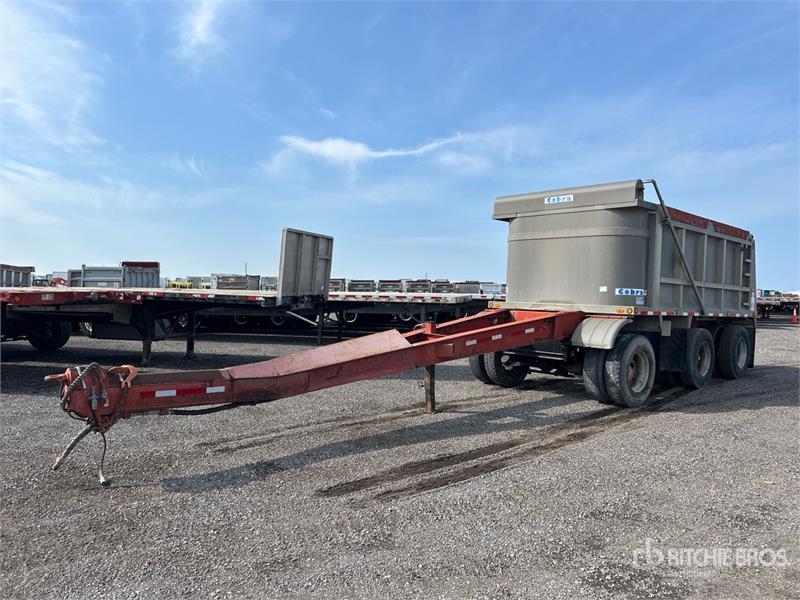 Cobra 17 ft Tri/A Pup Dump Trailer