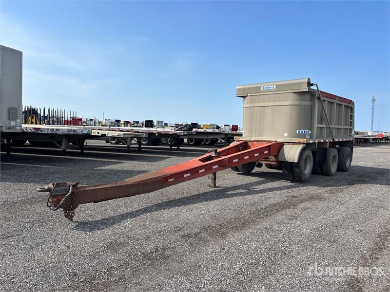 Cobra 17 ft Tri/A Pup Dump Trailer