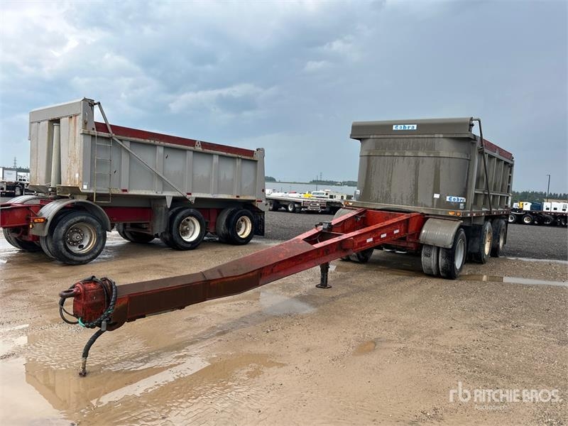 Cobra 17 ft Tri/A Pup Dump Trailer