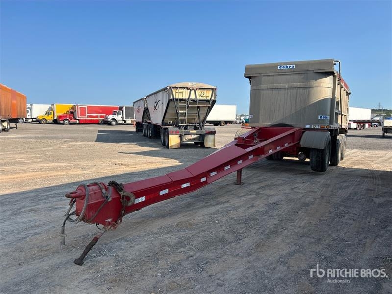 Cobra 17 ft Tri/A Pup Dump Trailer