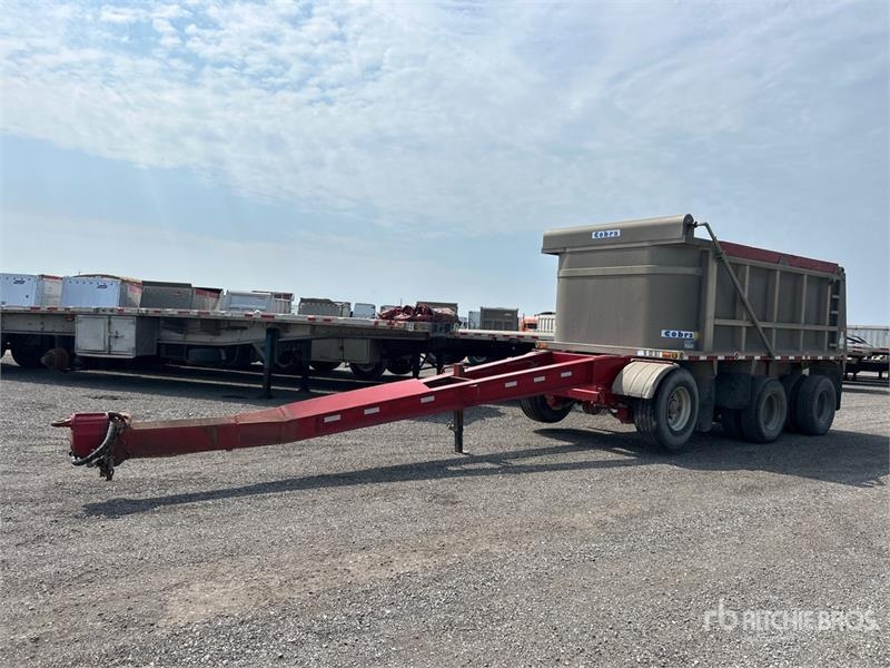Cobra 17 ft Tri/A Pup Dump Trailer