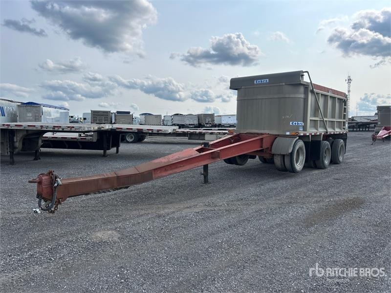 Cobra 17 ft Tri/A Pup Dump Trailer