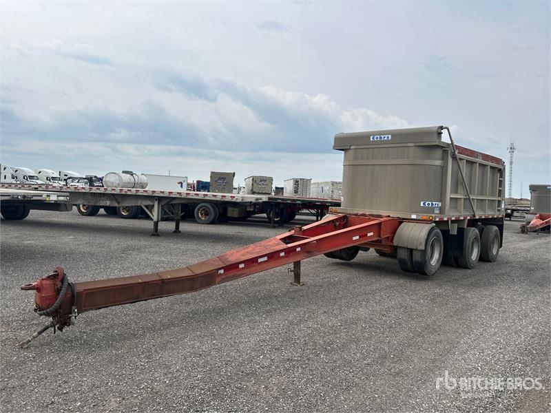 Cobra 17 ft Tri/A Pup Dump Trailer