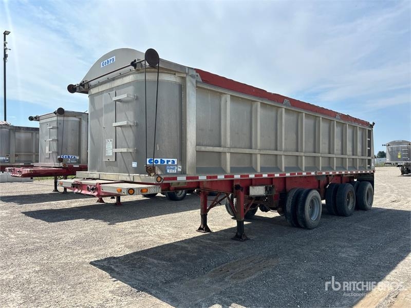 Cobra 33 ft Tri/A End Dump Trailer