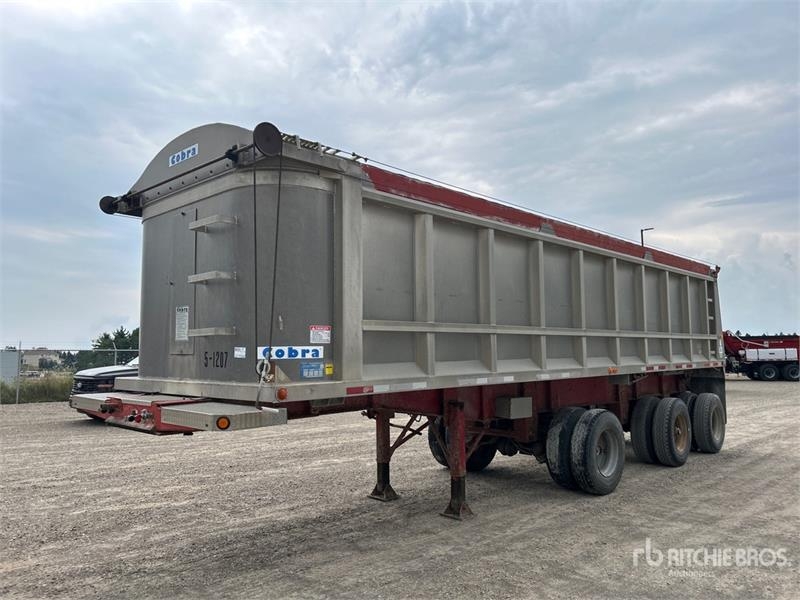 Cobra 33 ft Tri/A End Dump Trailer