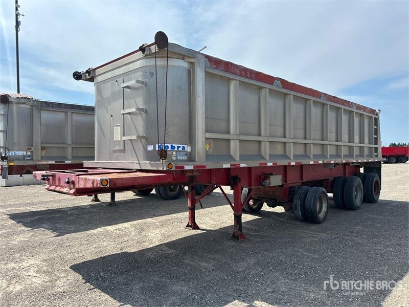 Cobra 33 ft Tri/A End Dump Trailer
