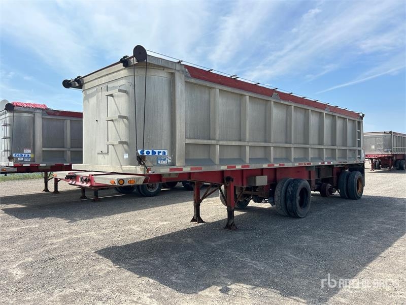Cobra 33 ft Tri/A End Dump Trailer