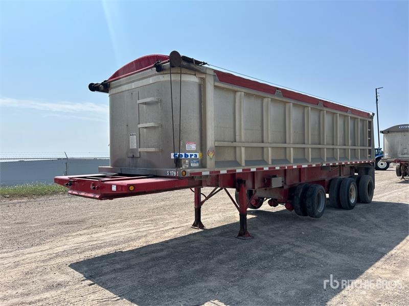 Cobra 33 ft Tri/A End Dump Trailer