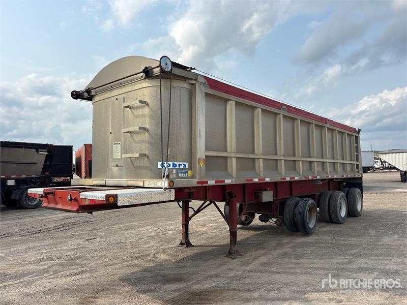 Cobra 33 ft Tri/A End Dump Trailer
