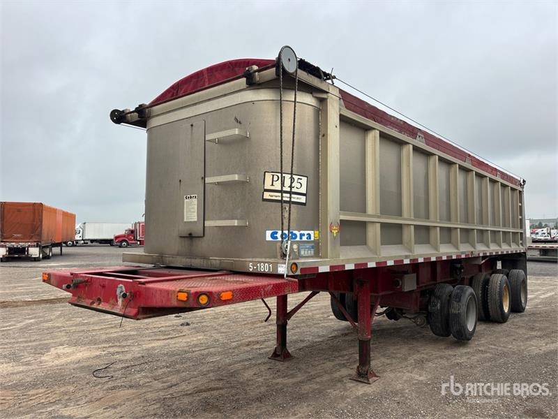 Cobra 33 ft Tri/A End Dump Trailer