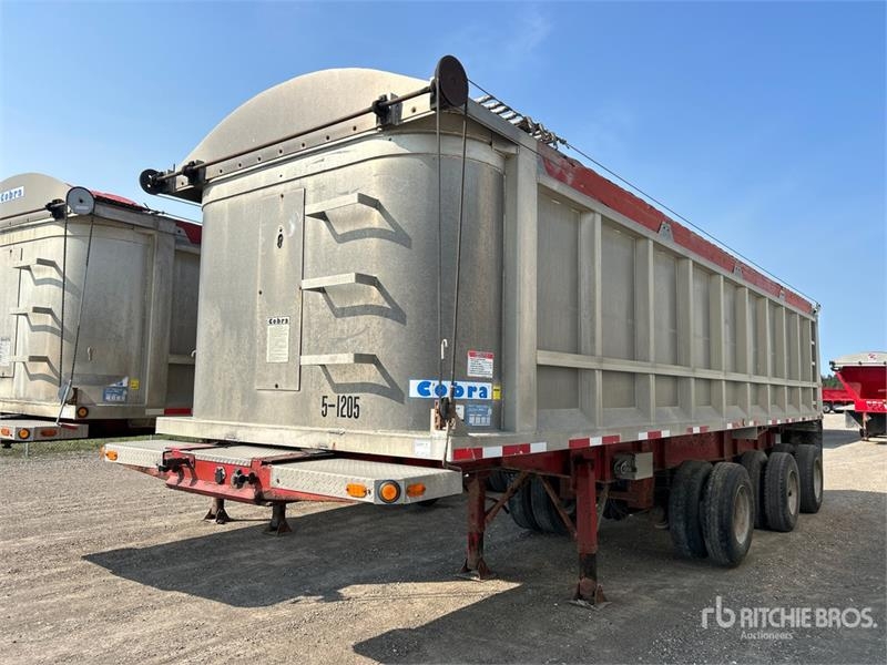 Cobra 34 ft Tri/A End Dump Trailer