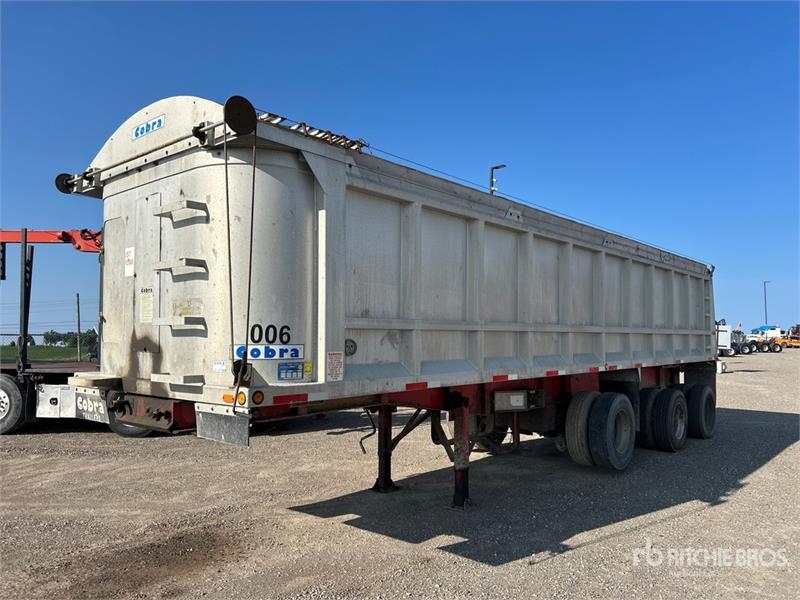 Cobra 36 ft Tri/A End Dump Trailer