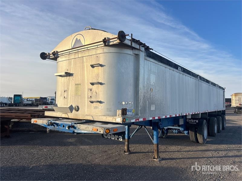 Remorque benne Cobra 44 ft Quad/A End Dump — occasion 2009