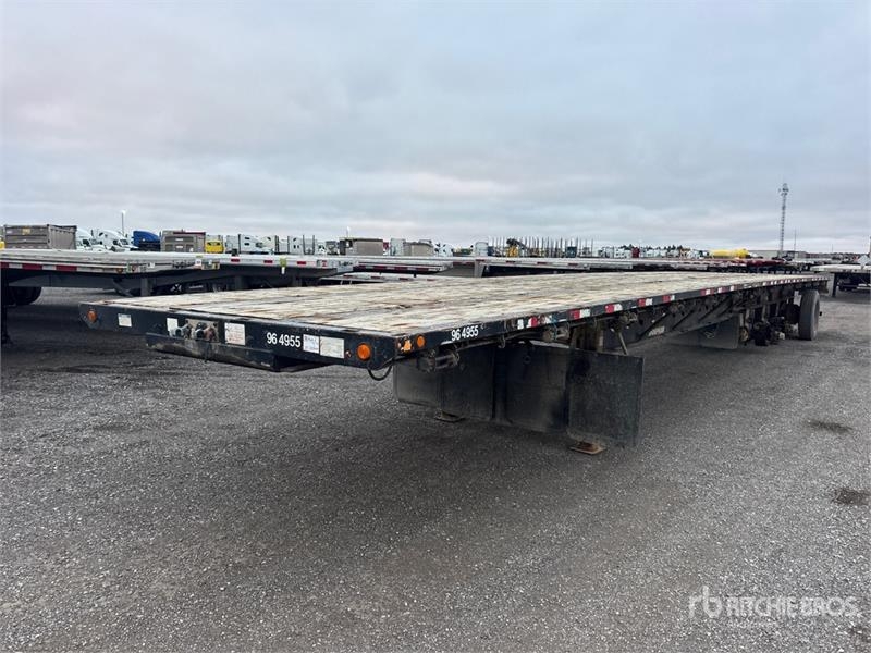 Remorque à ridelles Doepker 53 ft Tri/A Flatbed — occasion 2014