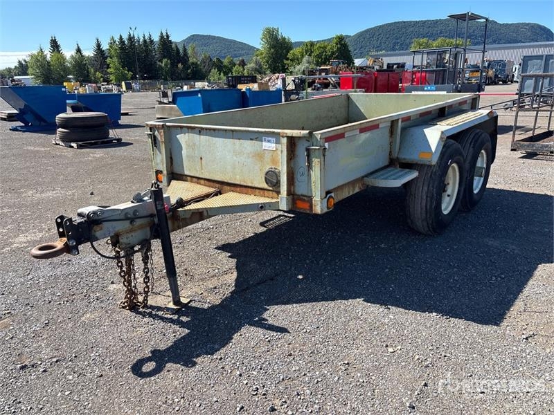 Dolbec 10 ft T/A Utility Trailer