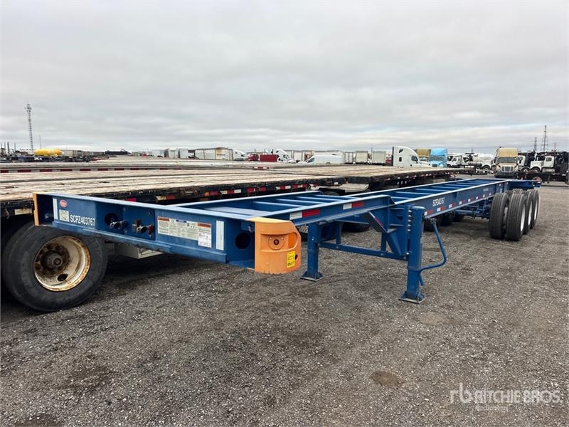 Remorque porte-conteneur Dorsey SC40-ASY-AB386 Tri/A Container — occasion 2023
