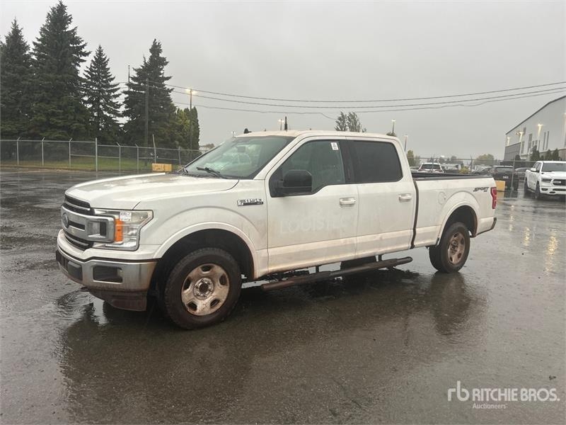 Fourgon utilitaire Ford F-150 XLT 4x4 Crew Cab Pickup (Inoperable) — occasion 2019