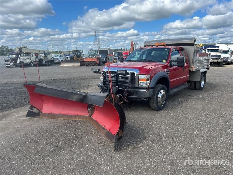 Camion municipal Ford F-550 XLT 4x4 Extended Cab Snow Plow — occasion 2008