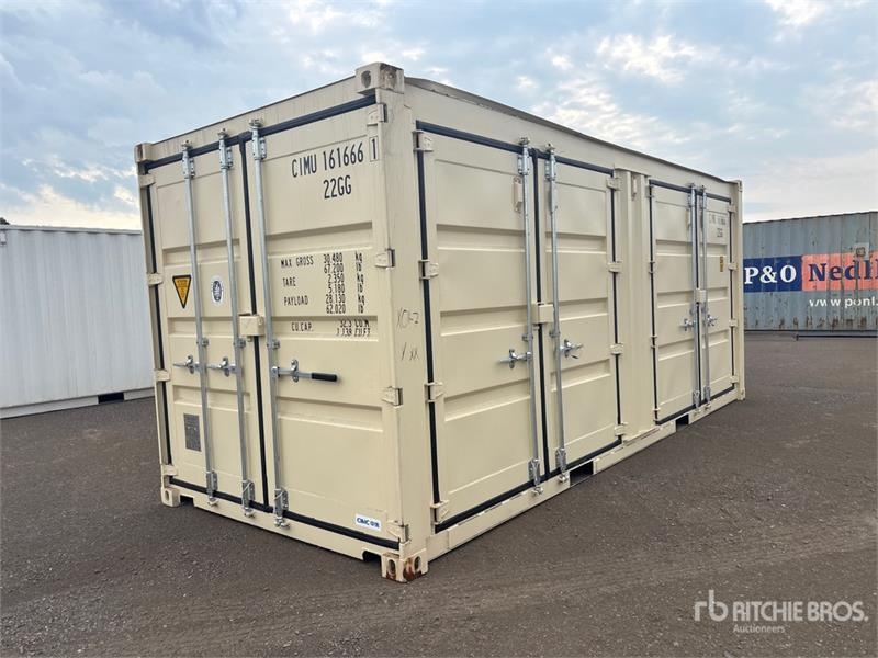FULIDA 20OS 2 side doors +1 end door