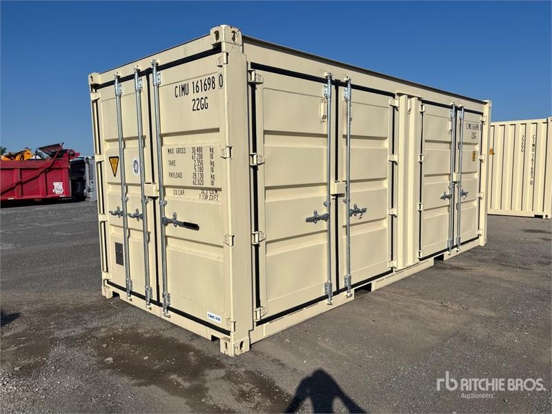 FULIDA 20OS 2 side doors +1 end door