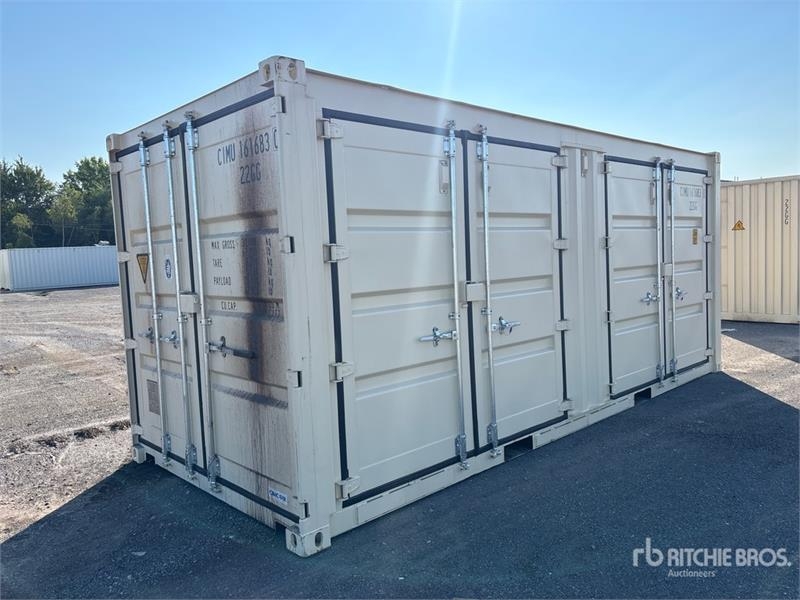 FULIDA 20OS 2 side doors +1 end door