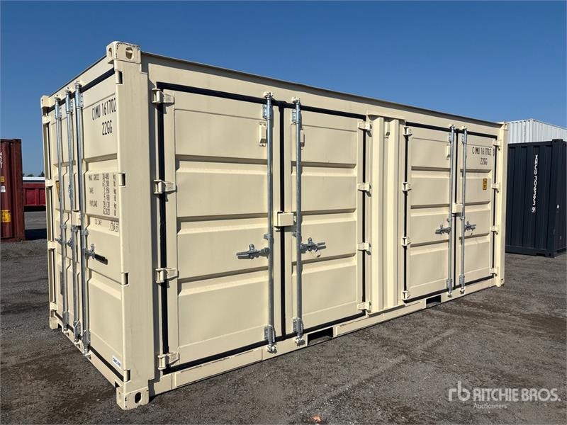 FULIDA 20OS 2 side doors +1 end door