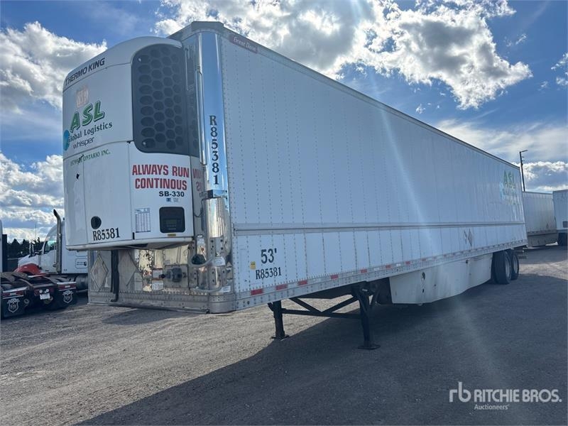 Semi-remorque frigorifique Great Dane 53 ft x 102 in Refrigerated — occasion 2015