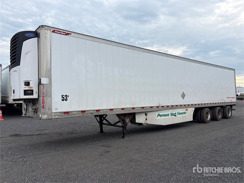 Great Dane 53 ft x 102 in Tri/A Refrigerated Trailer