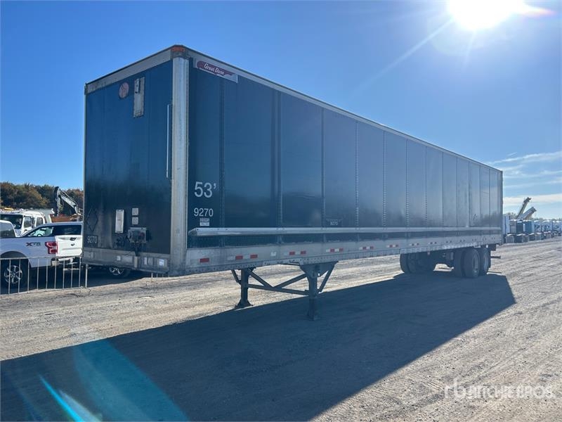 Remorque fourgon Great Dane 53 ft x 102 in T/A Van — occasion 2012