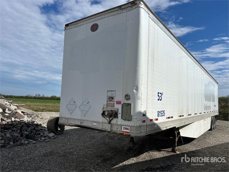 Great Dane 53 ft x 102 in T/A Van Trailer