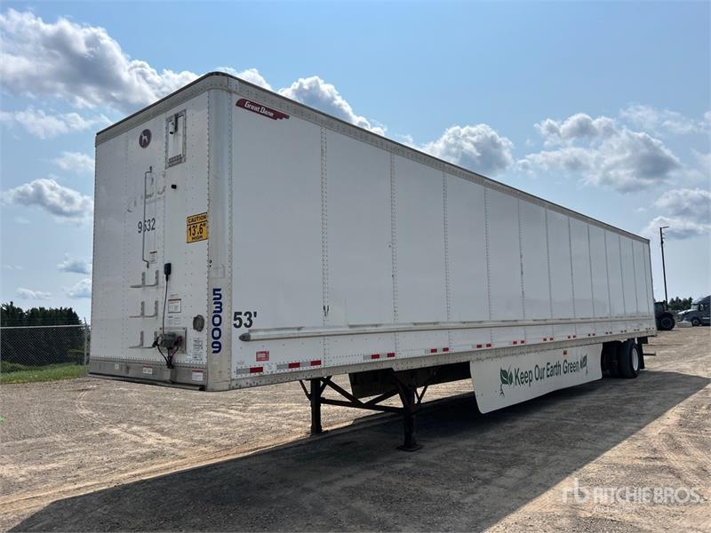 Great Dane 53 ft x 102 in T/A Van Trailer