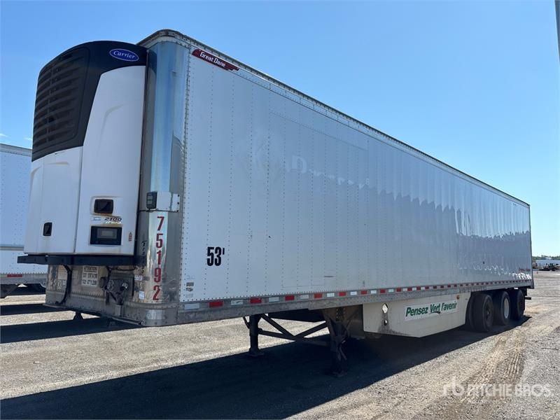 Great Dane 53 ft x 102 in Tri/A Refrigerated Trailer