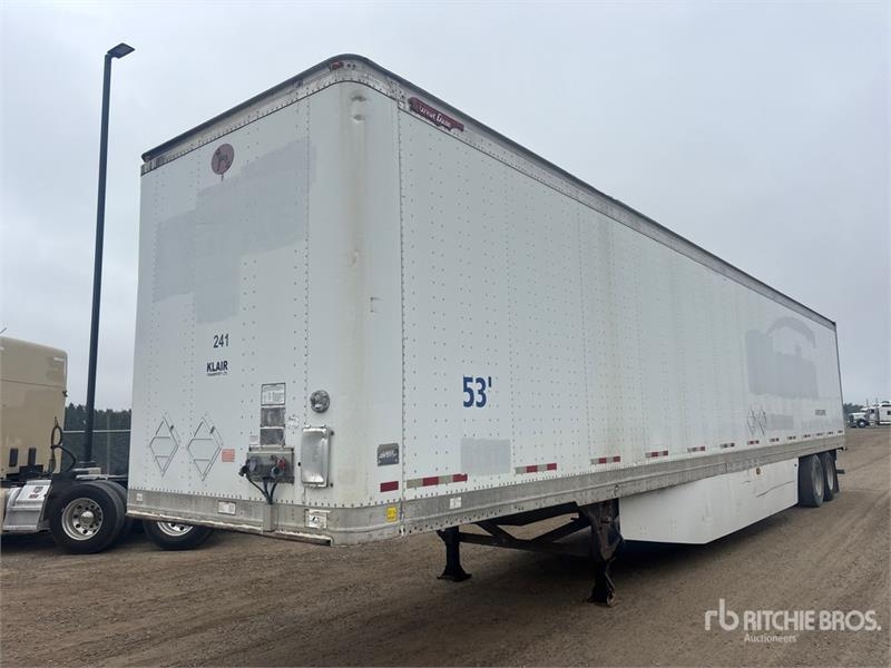 Remorque fourgon Great Dane 53 ft x 102 in T/A Van — occasion 2012