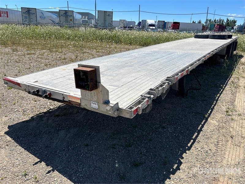 Homebuilt 53 ft T/A Flatbed Trailer (Inoperable)