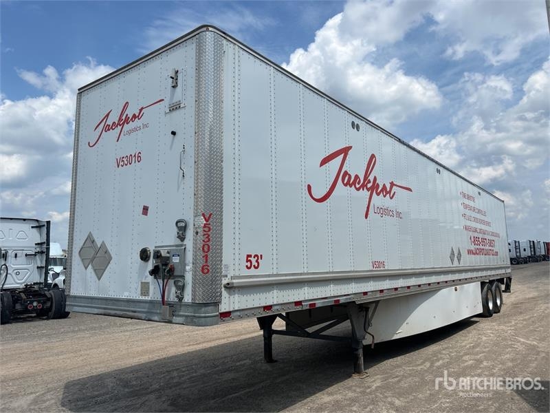 Hyundai 53 ft x 102 in T/A Van Trailer
