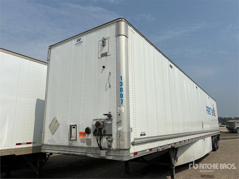 Hyundai 53 ft x 102 in T/A Van Trailer