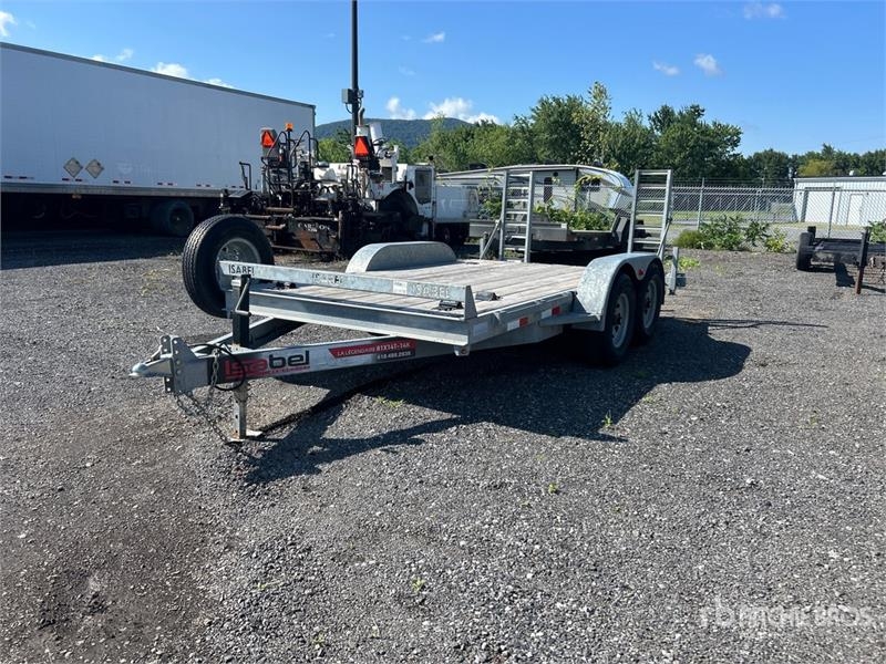 Isabel 81X14T 14 ft T/A Equipment Trailer