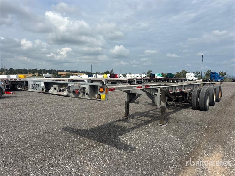 ITD 53 ft Tri/A Extendable Container Trailer