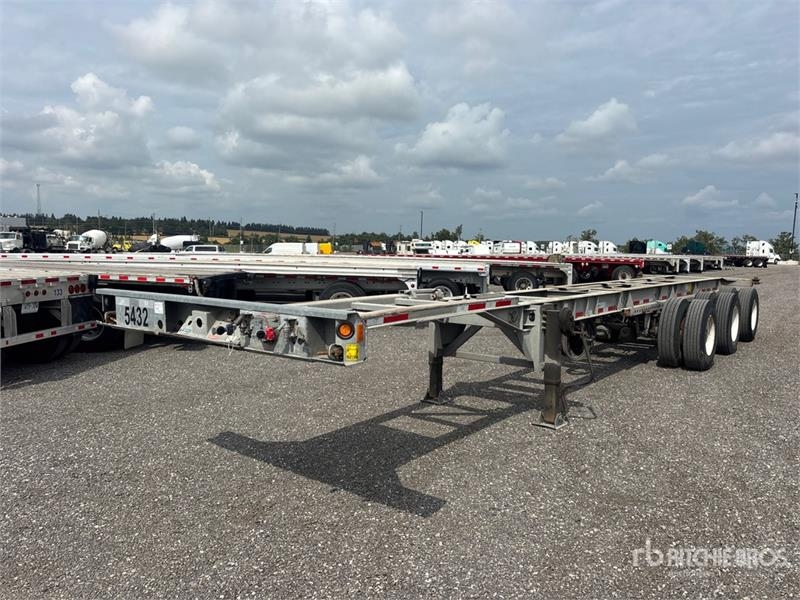 ITD 53 ft Tri/A Extendable Container Trailer