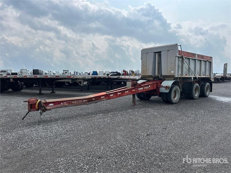 J.C. 17 ft Tri/A Pup Dump Trailer