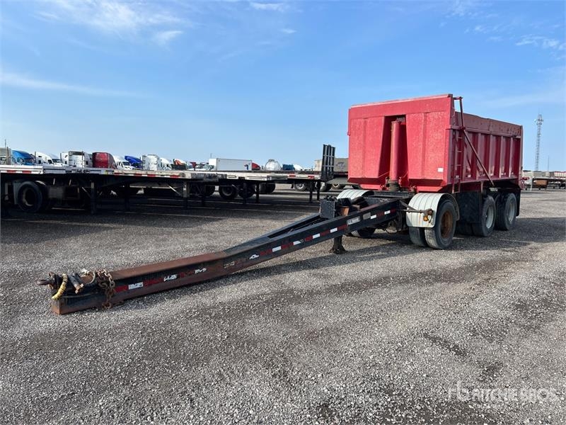 J C Trailers C Trailers 17 ft Tri/A Pup Dump Trail