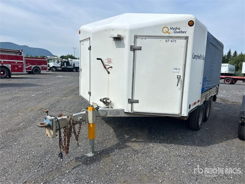 JL Leclerc Leclerc 12 ft T/A Enclosed Trailer