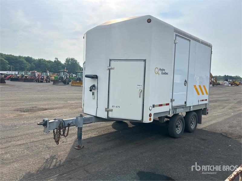 JL Leclerc Leclerc 13 ft T/A Enclosed Trailer