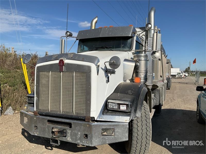 Camion benne Kenworth T800 — occasion 2017