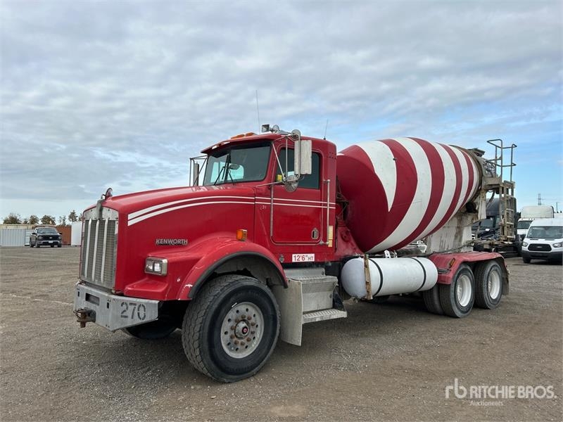 Camion malaxeur Kenworth T800 6x4 Mixer — occasion 1998