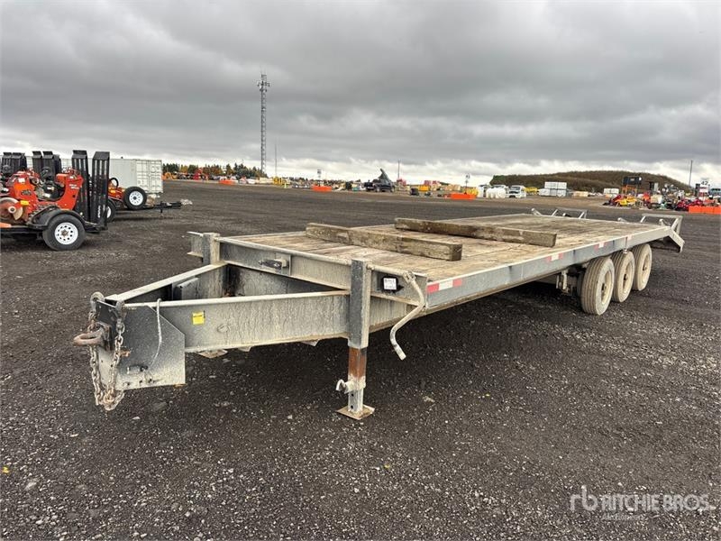 Remorque porte-engins Kiefer 10T 30 ft Tri/A Equipment — occasion 2010