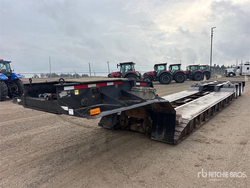 Remorque surbaissée King Tri/A Removable Gooseneck Lowboy — occasion 1982