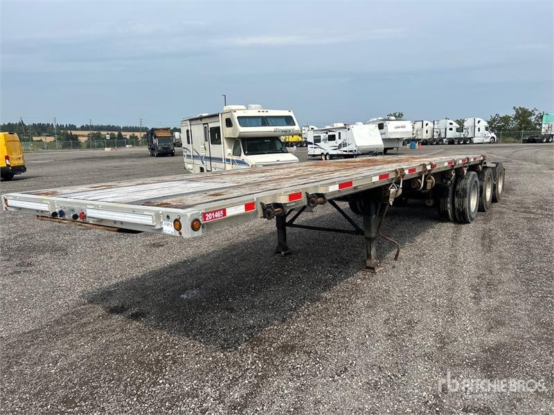 Lode King 28 ft Super B-Train Lead Flatbed Trailer